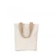 Bolsa shopper reciclada con fondo plano Ref.TTKI5202-ECUME/CAÑAMO 