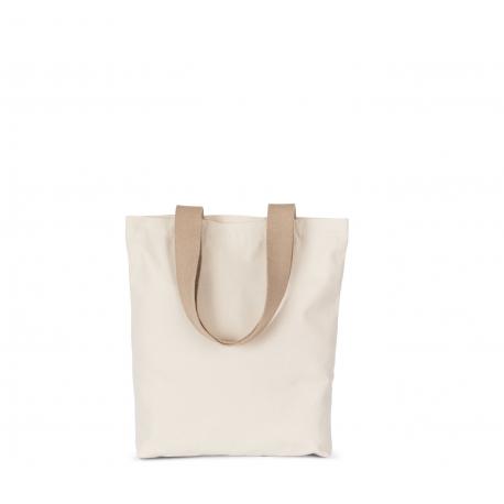 Bolsa shopper reciclada con fondo plano