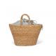 Cesta trenzada a mano Ref.TTKI5208-HIERBA MARINA 