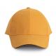 Orlando - gorra 6 paneles Ref.TTKP011-COLOR AMARILLO/GRIS OSCURO 