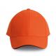 Orlando - gorra 6 paneles Ref.TTKP011-NARANJA PICANTE/GRIS OSCURO 