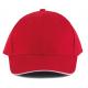 Orlando - gorra 6 paneles Ref.TTKP011-ROJO BLANCO 