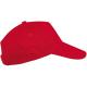 Gorra de niños 5 paneles First kids Ref.TTKP041-RED 