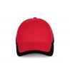 Gorra bicolor 6 paneles Racing