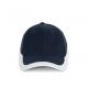 Gorra bicolor 6 paneles Racing Ref.TTKP045-MARINA/BLANCO 