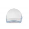 Gorra bicolor 6 paneles Racing