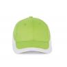 Gorra bicolor 6 paneles Racing