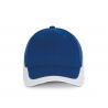 Gorra bicolor 6 paneles Racing