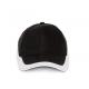 Gorra bicolor 6 paneles Racing Ref.TTKP045-BLANCO NEGRO 