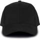 Gorra oeko-tex® standard 100  certified 6 paneles Ref.TTKP108-NEGRO 