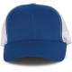 Gorra trucker con certificado oeko-tex 6 paneles Ref.TTKP110-AZUL REAL/BLANCO 