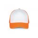 Gorra trucker - 5 paneles Ref.TTKP111-NARANZA BLANCA/FLUORESCENTE 