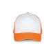 Gorra trucker - 5 paneles Ref.TTKP111-NARANZA BLANCA/FLUORESCENTE 