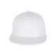 Gorra trucker con visera plana 6 paneles Ref.TTKP113-BLANCO 