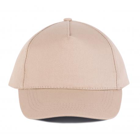 Gorra de algodón de 5 paneles