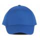 Gorra de algodón de 5 paneles Ref.TTKP116-AZUL REAL 