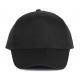 Gorra de algodón de 5 paneles Ref.TTKP116-NEGRO 