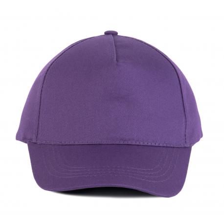 Gorra de algodón de 5 paneles