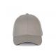 Gorra con sándwich contrastado - 6 paneles Ref.TTKP185-GRIS CLARO/GRIS OSCURO 