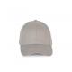 Gorra con hebilla metálica de 6 paneles Ref.TTKP188-GRIS CLARO 