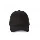 Gorra con hebilla metálica de 6 paneles Ref.TTKP188-NEGRO 