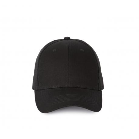 Gorra con hebilla metálica de 6 paneles