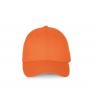 Gorra ajustable de 6 paneles