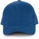 Gorra algodón orgánico - 6 paneles Ref.TTKP134-AZUL REAL 