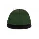 Gorra snapback - 5 paneles Ref.TTKP139-BOSQUE VERDE/NEGRO 