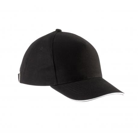 Gorra para niño con sándwich contrastado - 5 paneles