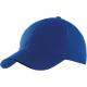 Gorra deportiva 6 paneles Ref.TTKP207-AZUL REAL/NEGRO 