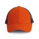 Gorra trucker - 6 paneles Ref.TTKP158-NARANJA PICANTE/GRIS OSCURO 