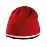 Gorro con tira bicolor contrastada