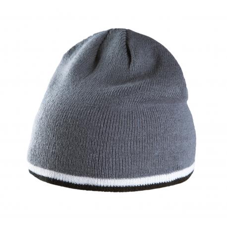 Gorro con tira bicolor contrastada