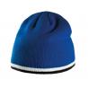 Gorro con tira bicolor contrastada