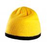 Gorro con tira bicolor contrastada