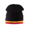 Gorro con tira bicolor contrastada