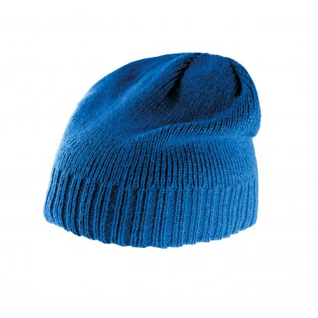 Gorro con borde acanalado