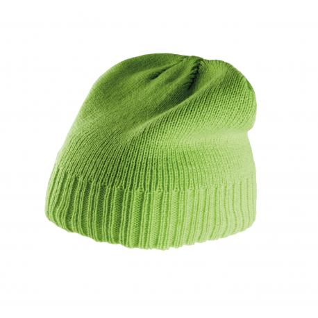 Gorro con borde acanalado