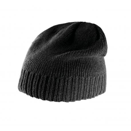 Gorro con borde acanalado