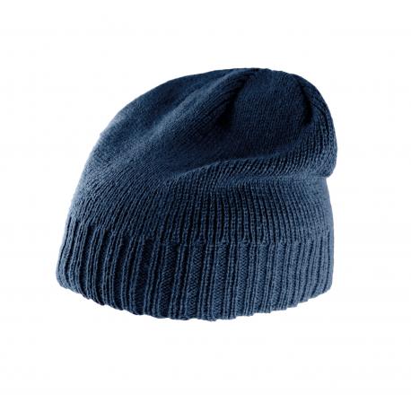 Gorro con borde acanalado