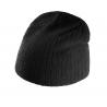 Gorro de punto acanalado