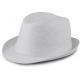 Sombrero de paja estilo panamá retro Ref.TTKP612-BLANCO