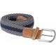 Cinturón trenzado elástico Ref.TTKP805-MID GRIS/NAVY 