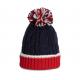 Gorro de punto Ref.TTKP550-ROJO/BLANCO/MARINA 