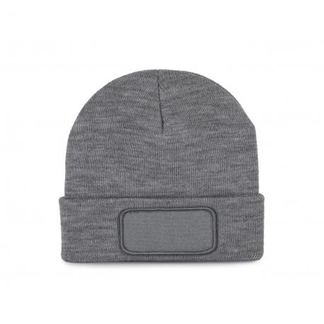 Gorro reciclado con parche