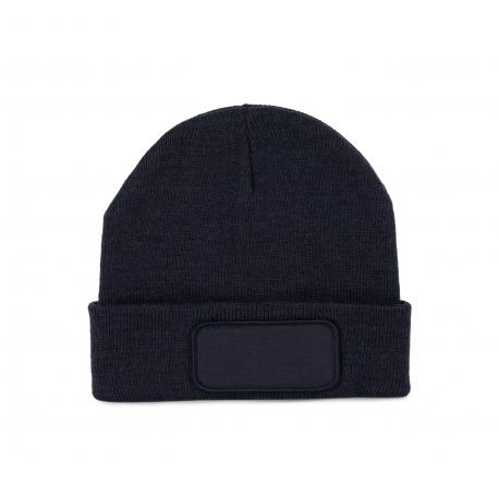 Gorro reciclado con parche