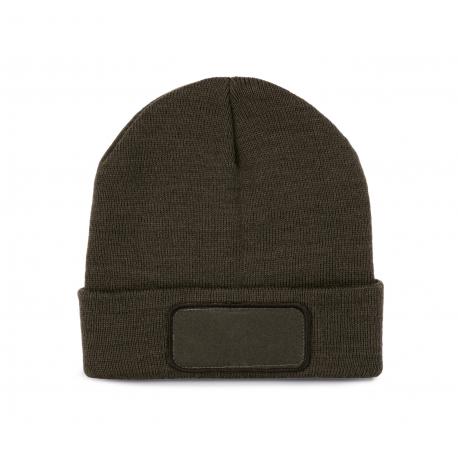 Gorro reciclado con parche y forro thinsulate™
