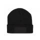 Gorro reciclado con parche y forro thinsulate™ Ref.TTKP891-NEGRO 