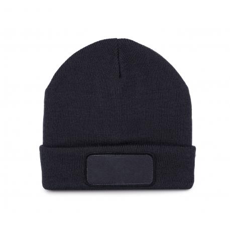 Gorro reciclado con parche y forro thinsulate™